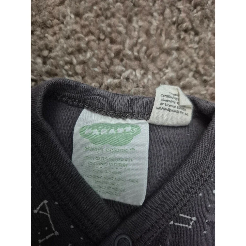 Baby parade organic gown size 0-3 months